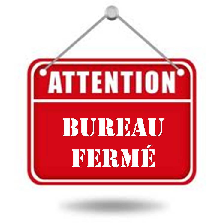 Fermeture bureau