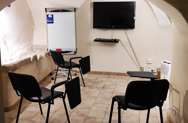 Photo de la salle de code de notre agence de Saint Mamert du Gard